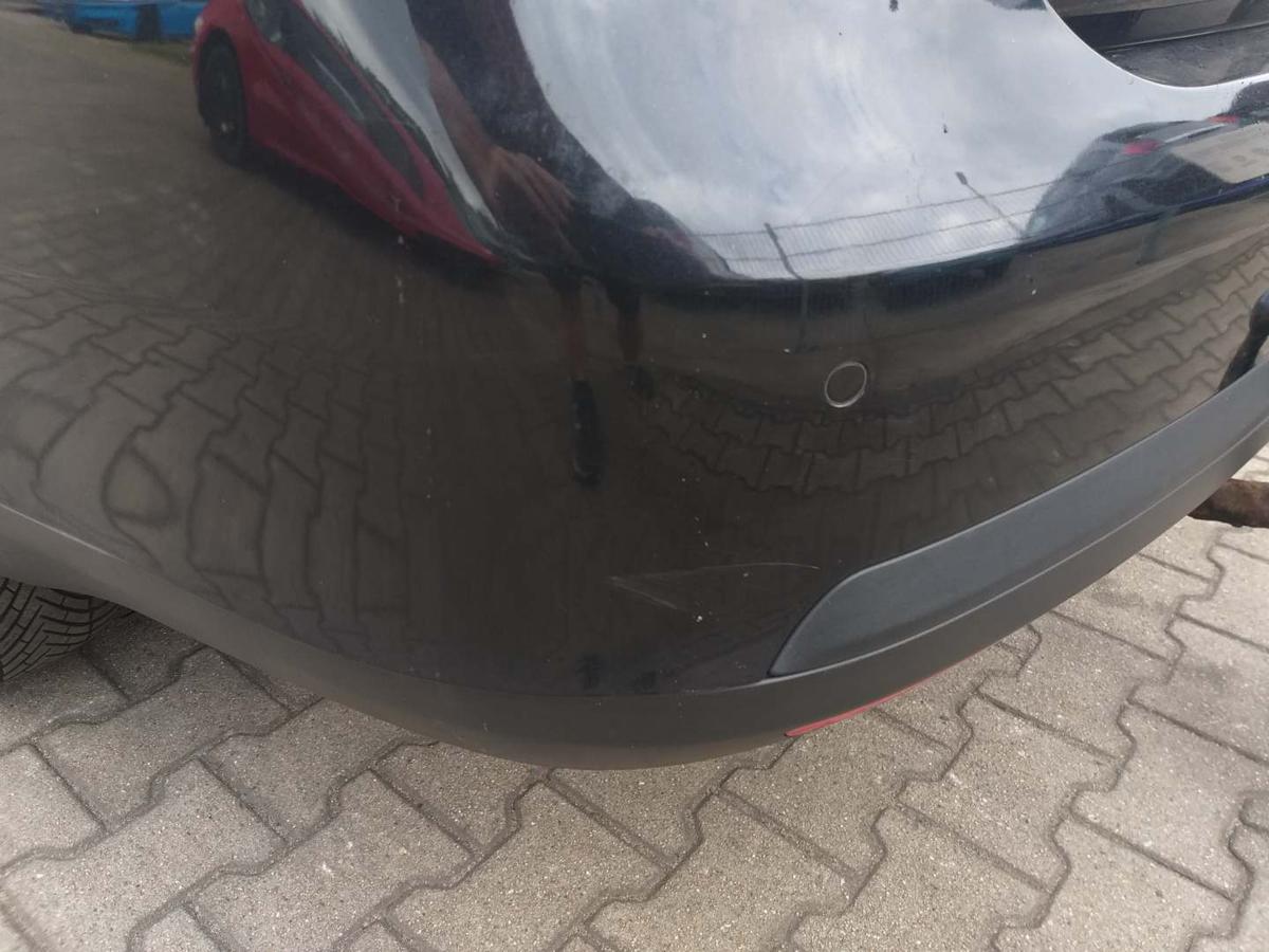 VW Jetta 1K2 original Stoßstange Stossfänger hinten LC9X Deepblack Bj.2009